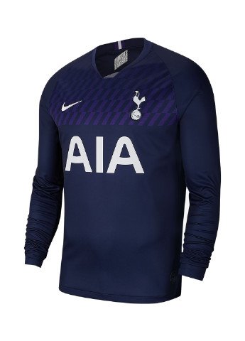 Лонгслів Nike Tottenham Hotspur 2019/20 Stadium Away Mens Long Sleeve напис темно-синій спортивні поліестер, трикотаж