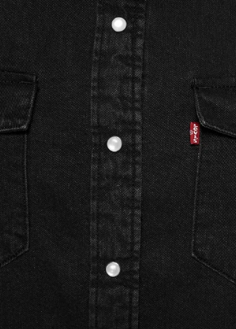 Черное джинсовое платье Levi's
