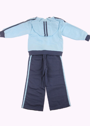 Голубой демисезонный костюм (толстовка, брюки) Kid Joy