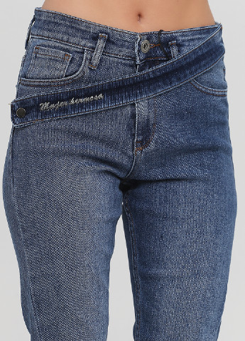 Синие демисезонные зауженные джинсы Woox J.N.S