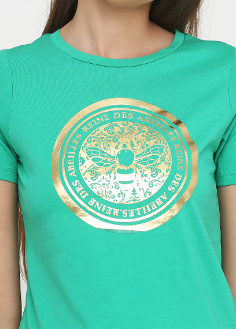 Зелена всесезон футболка з коротким рукавом River Island