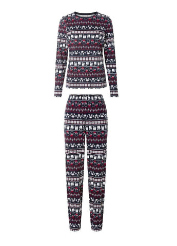 Комбінована всесезон піжама (лонгслів, штани) лонгслів + брюки Esmara