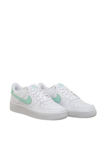 Кросівки CT3839-105 Nike Air Force 1 (GS) White Mint білі демісезони (314148175)