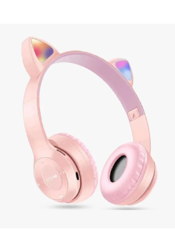 Бездротові дитячі навушники з котячими вухами та підсвічуванням RGB (472862-prob) рожевий Francesco Marconi (251779484)