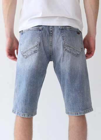 Шорти чоловічі джинсові світлі сині зі стрейчем ARCHILES (253597130)