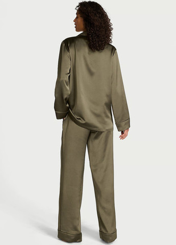 Зеленая всесезон пижама (рубашка, брюки) рубашка + брюки Victoria's Secret