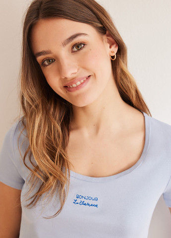 Синя всесезон піжама ( футболка, штани) футболка + штани Women'secret