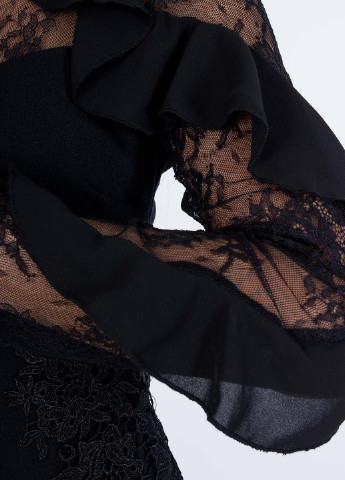 Черное кэжуал платье футляр Lipsy однотонное