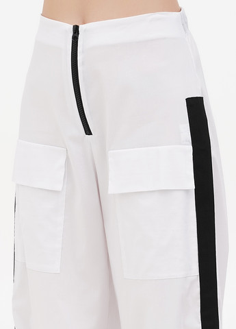 Белые кэжуал демисезонные палаццо брюки Arefeva