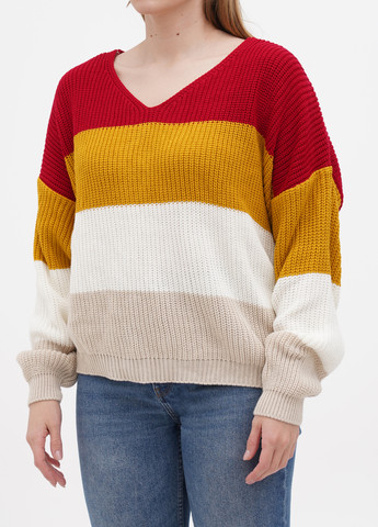 Комбинированный зимний пуловер пуловер Boohoo