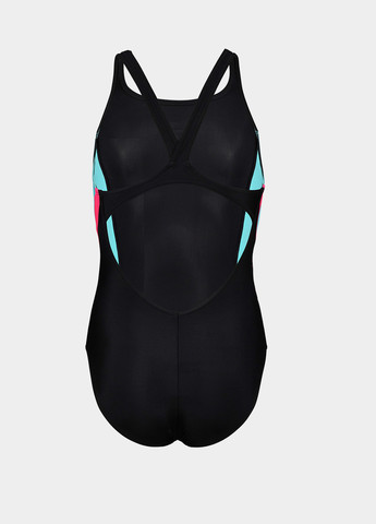 Черный демисезонный купальник слитный Arena SWIMSUIT V BACK PANEL