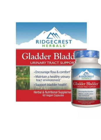 Gladder Bladder 60 Veg Caps RCH326 Ridgecrest Herbals (256379987)
