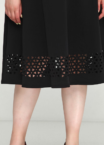 Черное кэжуал платье Signature с абстрактным узором