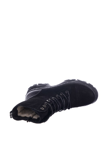 Зимние ботинки Aquamarine со шнуровкой из натуральной замши