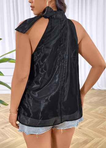 Чёрная блуза SHEIN