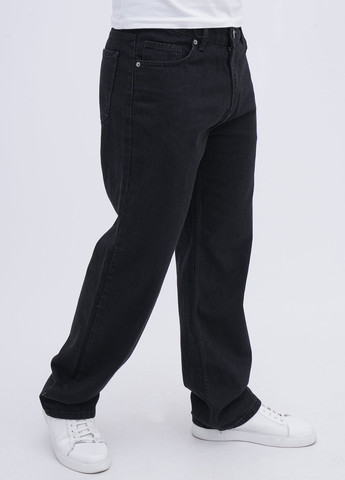 Черные демисезонные прямые джинсы Trend Collection