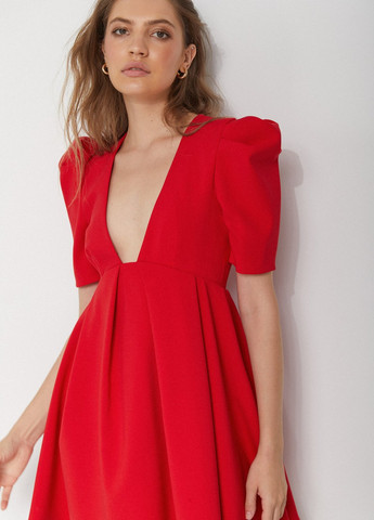 Червона кежуал сукня Gepur однотонна