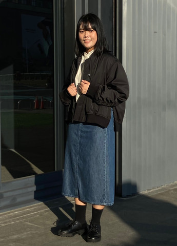 Молочная блузка Uniqlo