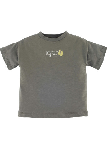 Желтый летний комплект футболка +шорти 15136 Idil Baby Mamino