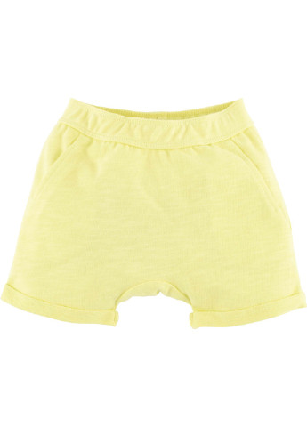Жовтий літній комплект футболка +шорти 15136 Idil Baby Mamino