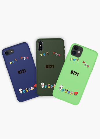 Чехол силиконовый Apple Iphone 8 БТС (BTS) (6151-1168) MobiPrint (219357351)