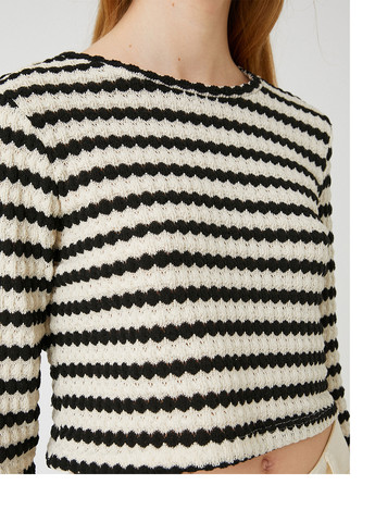 Комбінований демісезонний светр джемпер KOTON