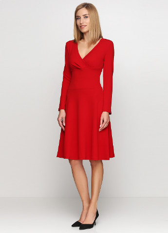 Красное кэжуал платье короткое Anastasimo однотонное