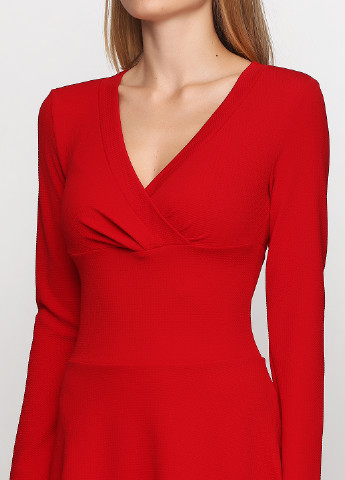 Красное кэжуал платье короткое Anastasimo однотонное