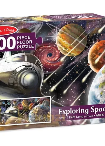 Пазл Melissa & Doug Мега "Дослідження космосу", 200 елементів (MD8909) Melissa&Doug (202374365)