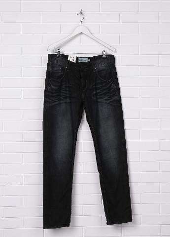 Темно-синие демисезонные джинсы Shine Original