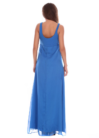 Синее вечернее платье макси Silvian Heach