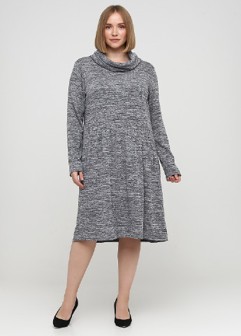 Темно-серое кэжуал платье платье-свитер Avon