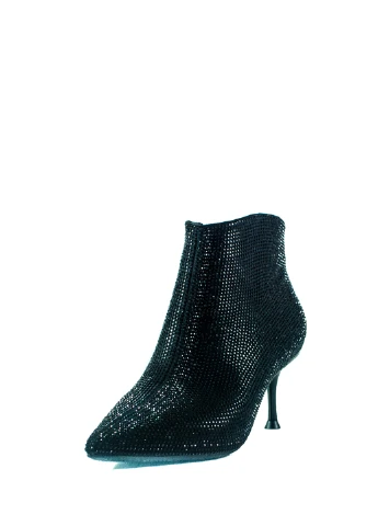 Чорні демісезонна ботильйони Allshoes