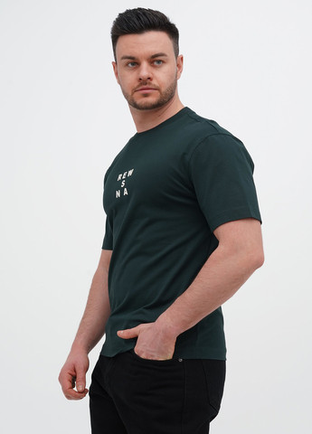 Темно-зелена футболка Trend Collection