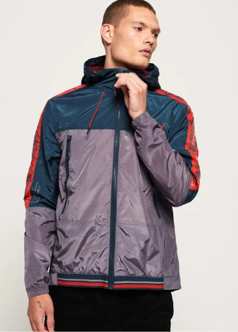 Комбинированная демисезонная куртка Superdry