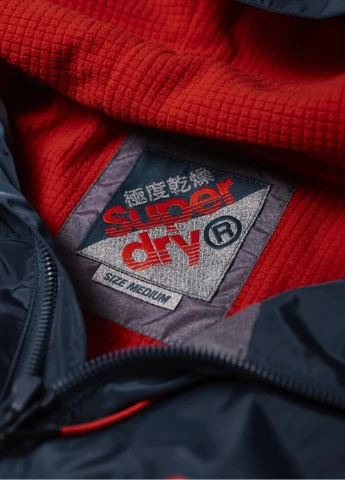 Комбинированная демисезонная куртка Superdry