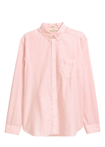 Розовая рубашка H&M