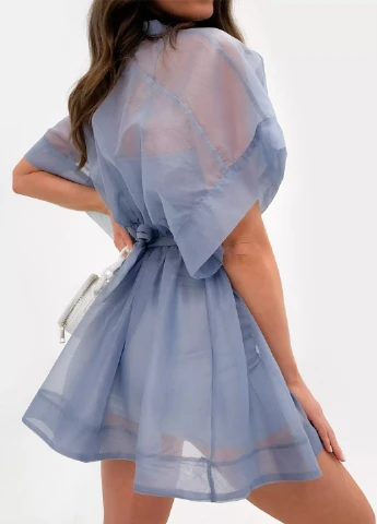 Синее кэжуал платье Missguided