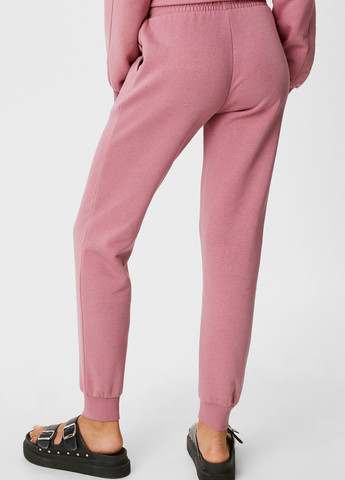 Розовые спортивные, кэжуал демисезонные джоггеры брюки C&A