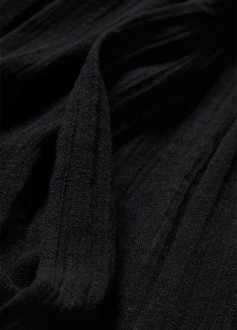 Чорна пляжна сукня на запах C&A однотонна