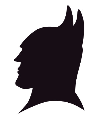 Наклейка для малювання крейдою Бетмен, 440х730 мм Zatarga (63814353)