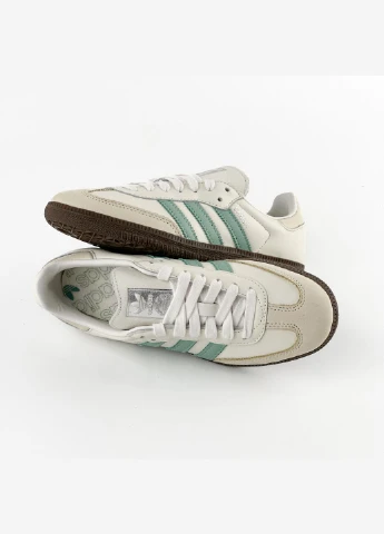 Кросівки IH2752 adidas Samba світло-бежеві демісезони (317235601)