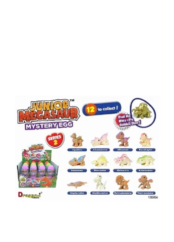 Таинственные яйца (24 шт.), 6х6х8 см Junior Megasaur (256231727)
