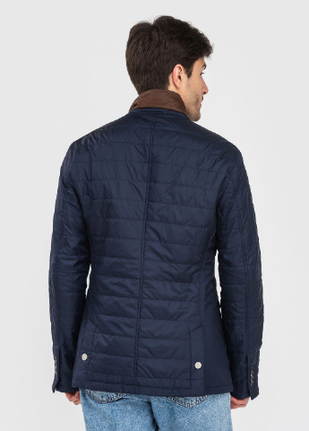 Синяя демисезонная куртка - пиджак Astoni ZOTEX