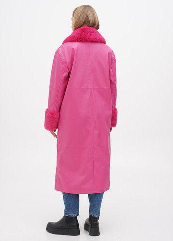 Розовое демисезонное Пальто однобортное Nasty Gal