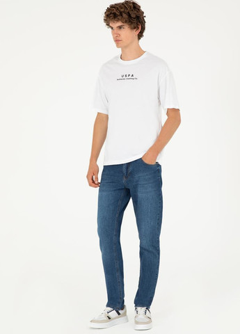 Белая футболка U.S. Polo Assn.