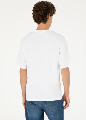 Белая футболка U.S. Polo Assn.