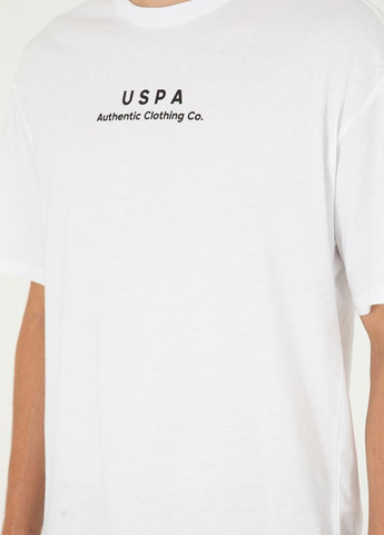 Белая футболка U.S. Polo Assn.