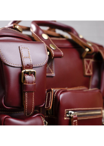 Дорожня шкіряна сумка-портфель 40х29,5х10 см Vintage (229460691)