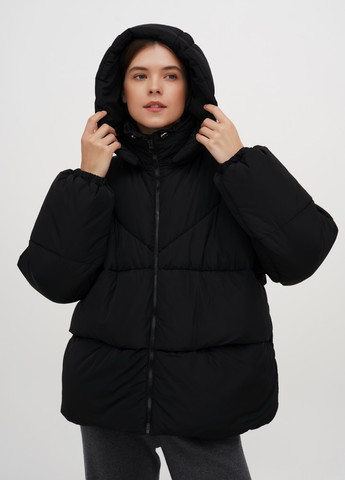 Черный зимний Пуховик ESSME